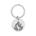 Aellyn Studios Engraved Stainless Steel Keychain