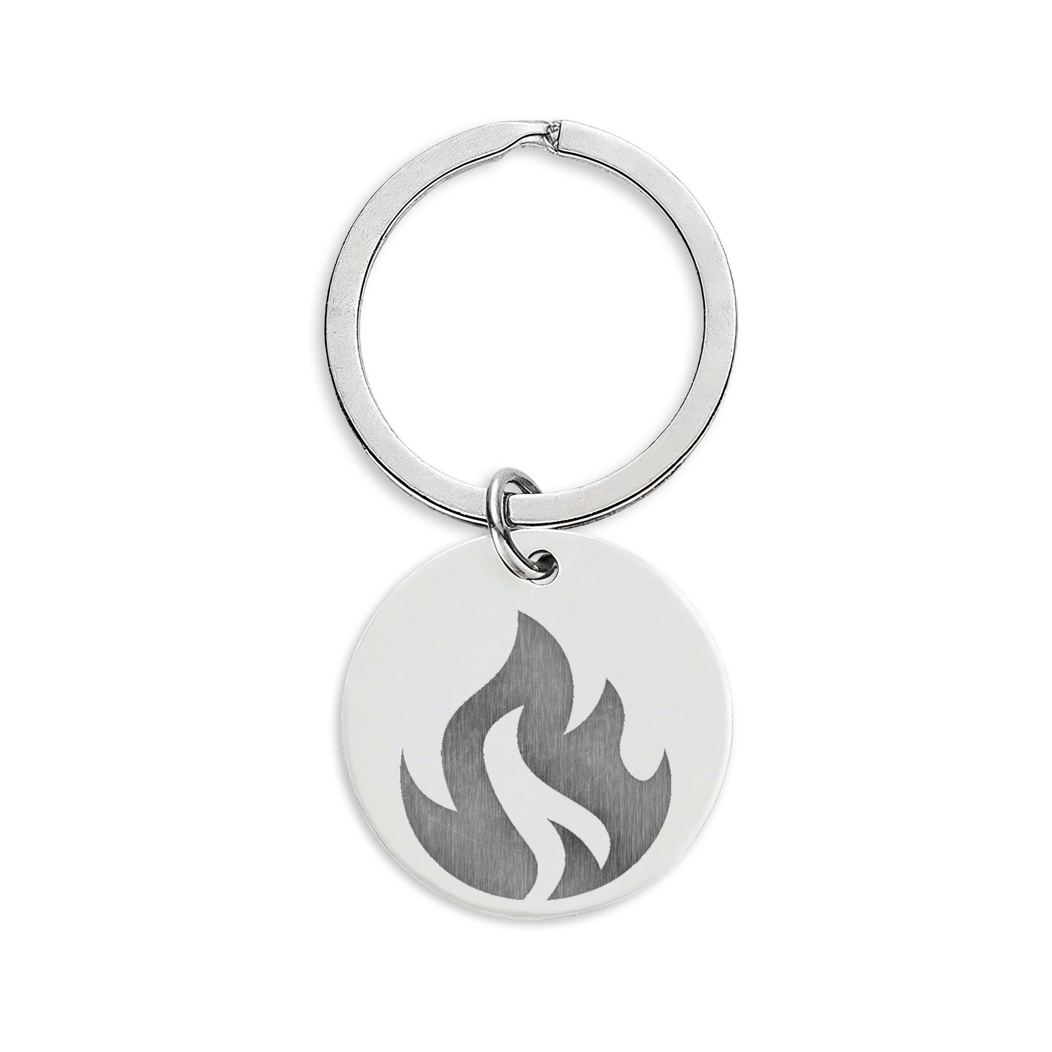 Aellyn Studios Engraved Stainless Steel Keychain